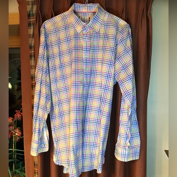 NWOT Patrick James (No Label) Long Sleeve Shirt Casual Button Down Shirt in XL